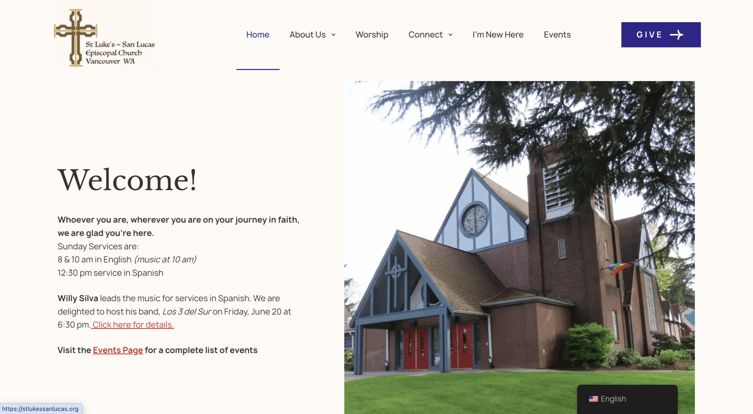 Redesigning a Resilient Website for St. Luke’s Episcopal Church