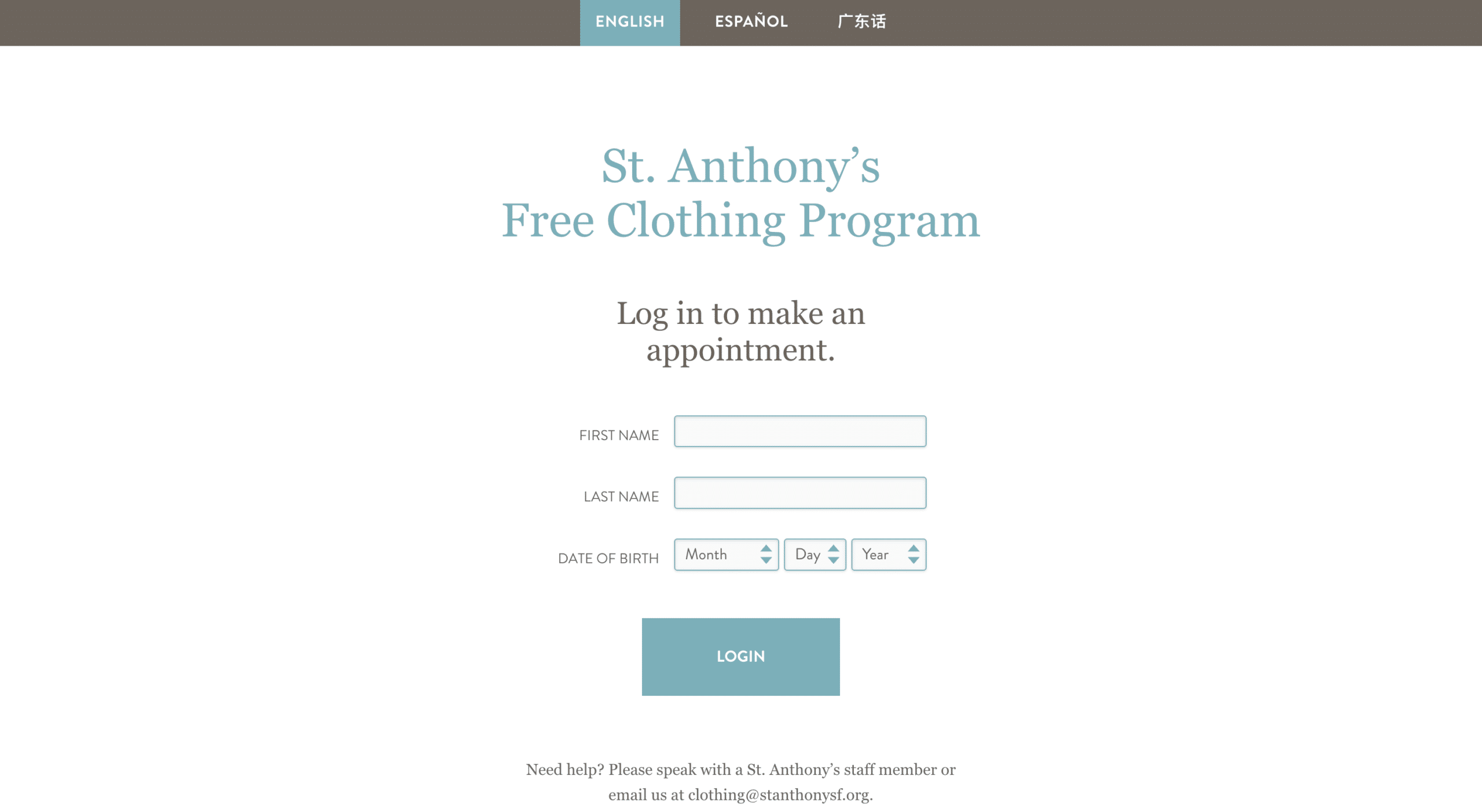 Improving the Clothing Program Experience for St. Anthony Through Smarter Scheduling